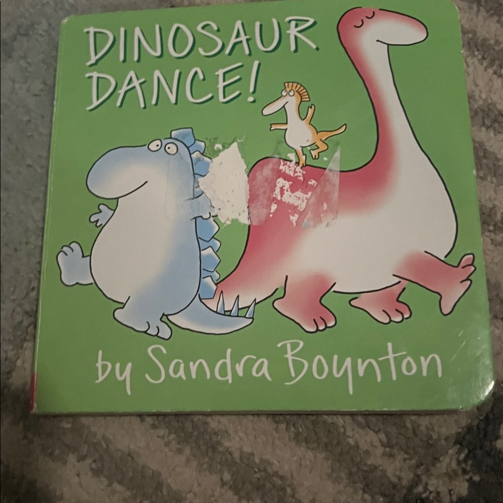 Dinosaur Dance Board Book by Sandra Boynton 5/$25